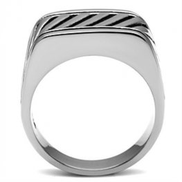 PR6138OC - Pánsky oceľový prsteň