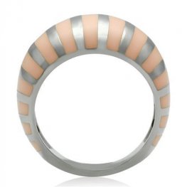 PR6065OC - Farebný oceľový prsteň