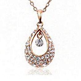 NH5155SWG - Anjelska slza - náhrdelník so Swarovski krištálmi
