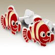 NA006D - Rybičky - detské strieborné náušnice