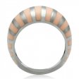 PR6065OC - Farebný oceľový prsteň