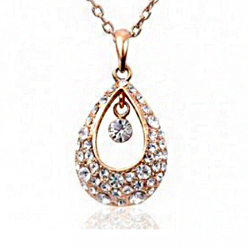 NH5155SWG - Anjelska slza - náhrdelník so Swarovski krištálmi