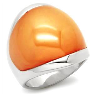 PR4229SR - Moderný prsteň so syntetickým kameňom